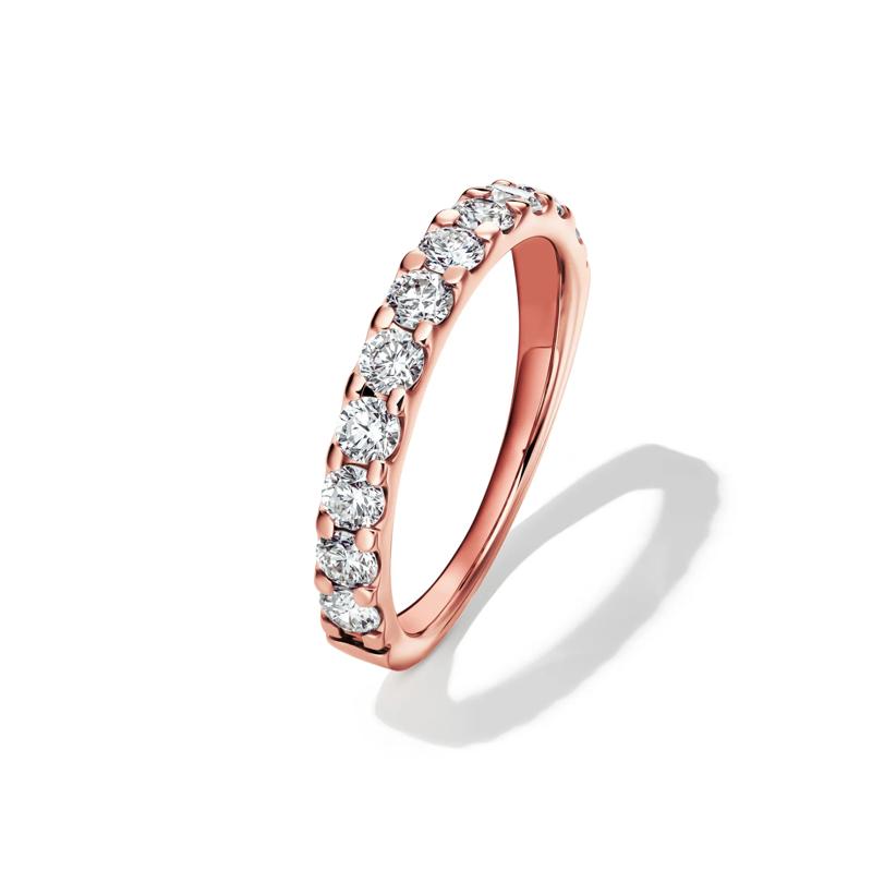 1 ct. tw. Lab Grown Diamond Band in 14K Rose Gold – Image 4 of 4