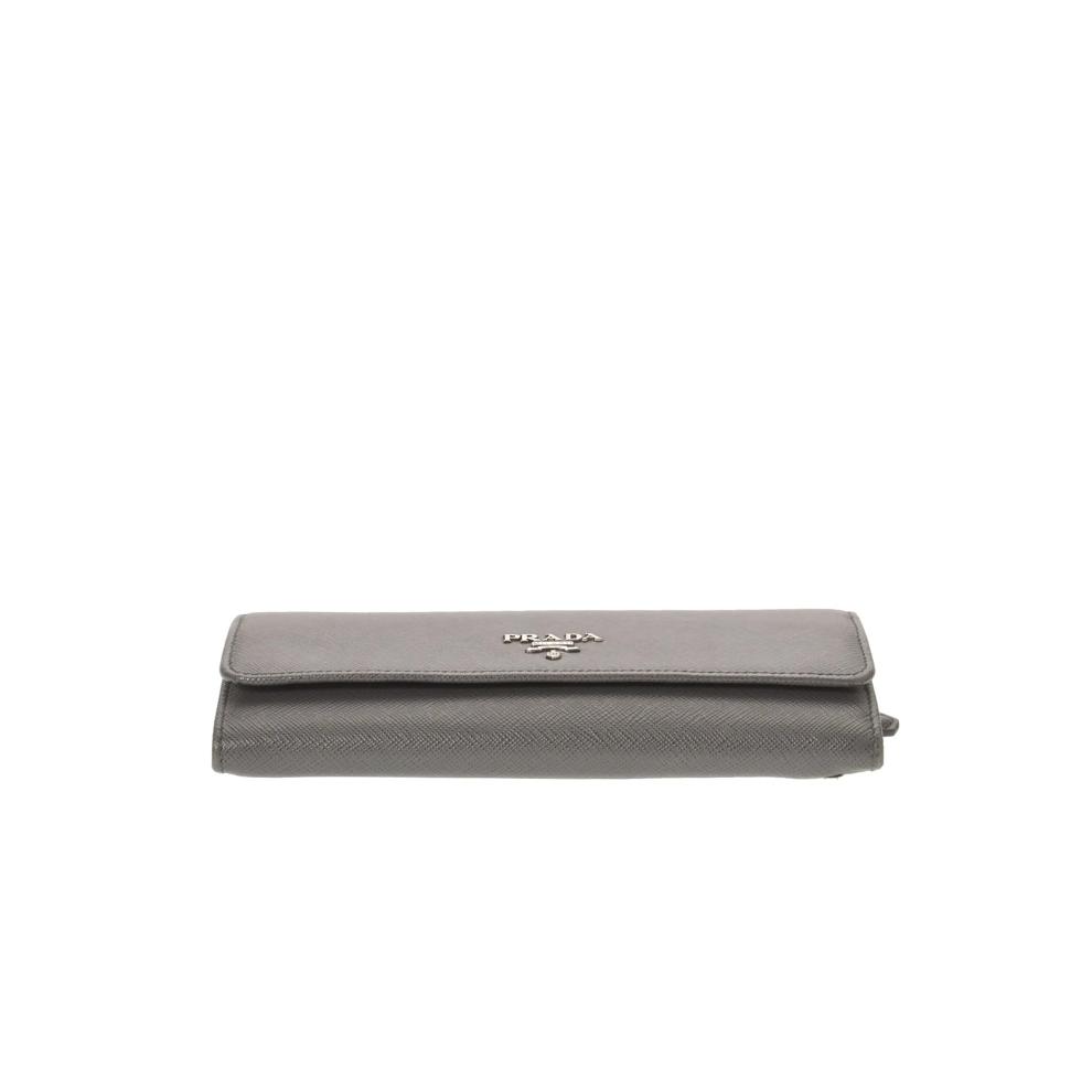 Pre-Owned Prada Saffiano Leather Snap Wallet – Image 4 of 8