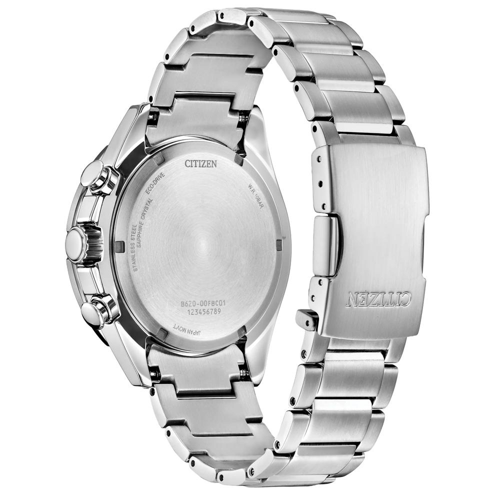 Men's Endeavor Chrono Watch in Stainless Steel – Image 3 of 3