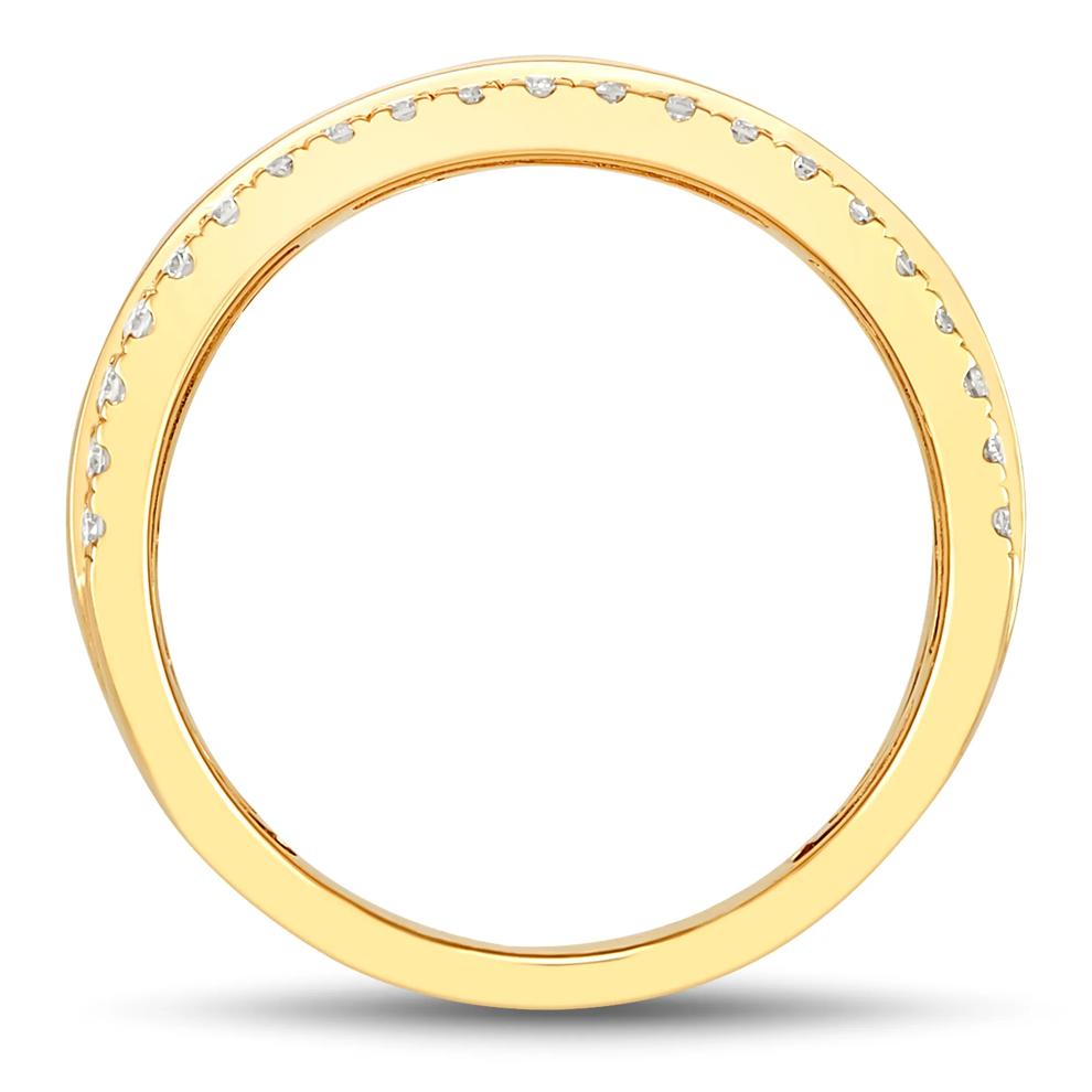 Lab Grown Diamond High Polish Band in 10K Yellow Gold (1/3 ct. tw.) – Image 2 of 5