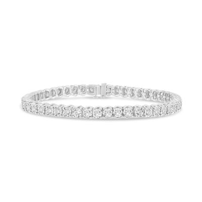 Lab Grown Diamond Illusion Bracelet in 10K White Gold (5 ct. tw.)