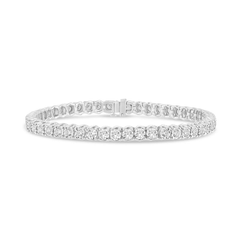 Lab Grown Diamond Illusion Bracelet in 10K White Gold (5 ct. tw.) – Image 1 of 1