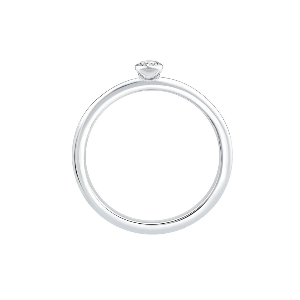 Diamond Ring in 10K White Gold (1/10 ct. tw.) – Image 2 of 3