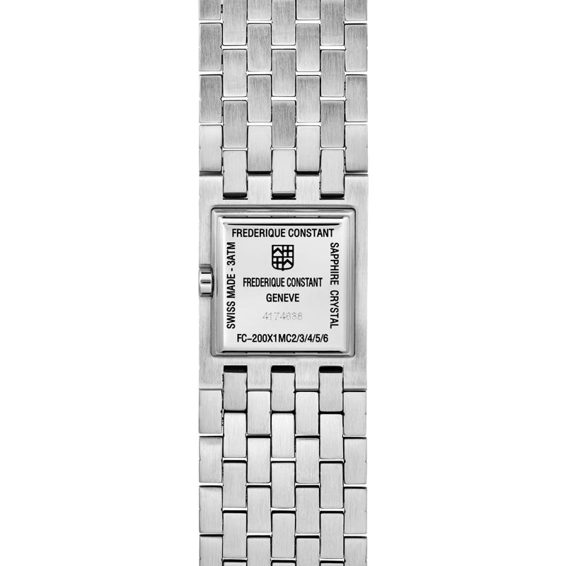 Ladies&#39; Classics Manchette Watch With a Black Dial and Stainless Steel Bracelet – Image 2 of 3