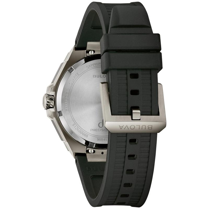 Men&#39;s Series X Watch With Black Rubber Strap – Image 3 of 3