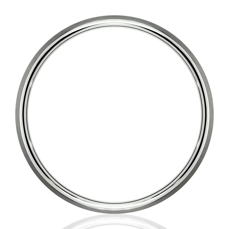 Men&#39;s Wedding Band with Snakeskin Pattern in Tantalum, 6mm – Image 2 of 3