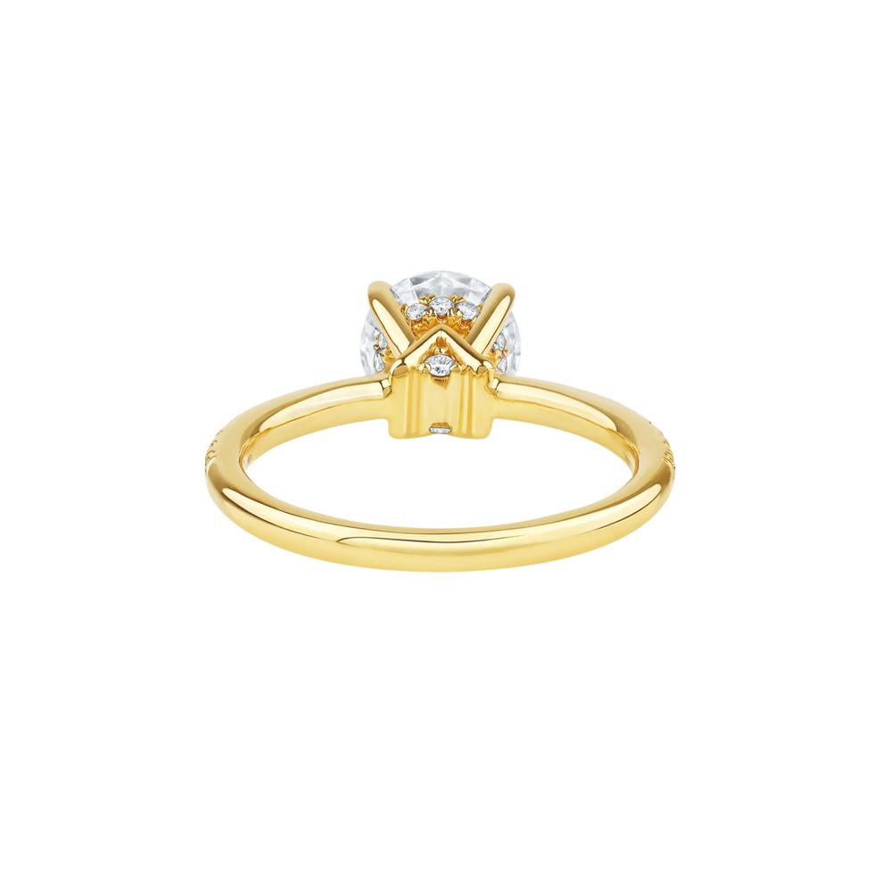 Nola Lab Grown Diamond Engagement Ring in 14K Yellow Gold (1 3/4 ct. tw.) – Image 5 of 5