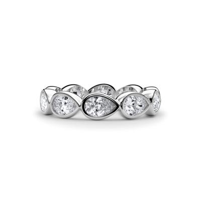 Lab Grown Diamond Bezel-Set Eternity Band