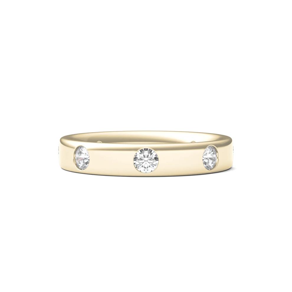Lab Grown Diamond Anniversary Band in 14K Yellow Gold (3/4 ct. tw.) – Image 1 of 3