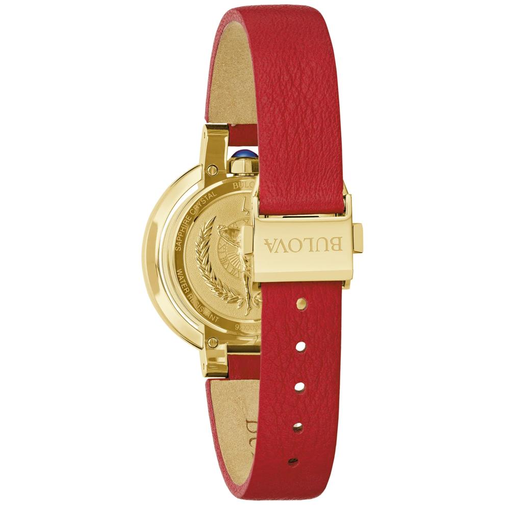 Ladies' Rubaiyat Autumn Watch in Red Leather – Image 3 of 3