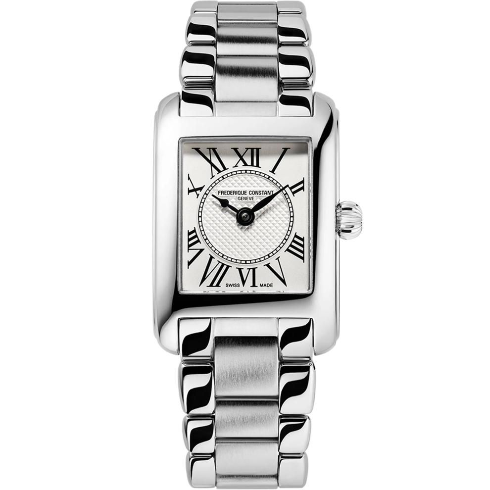 Ladies' Classics Carr&eacute;e Watch With a Silver-Toned Dial and Stainless Steel Bracelet – Image 1 of 3