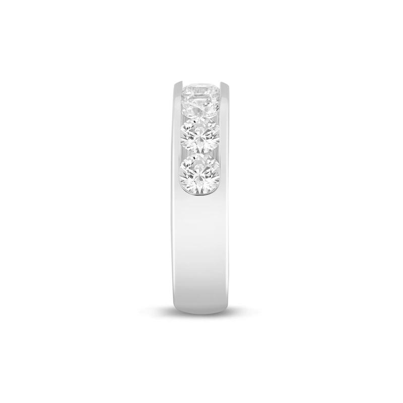 Lab Grown Diamond Channel-Set Band in 14K White Gold &#40;2 ct. tw.&#41; – Image 3 of 3