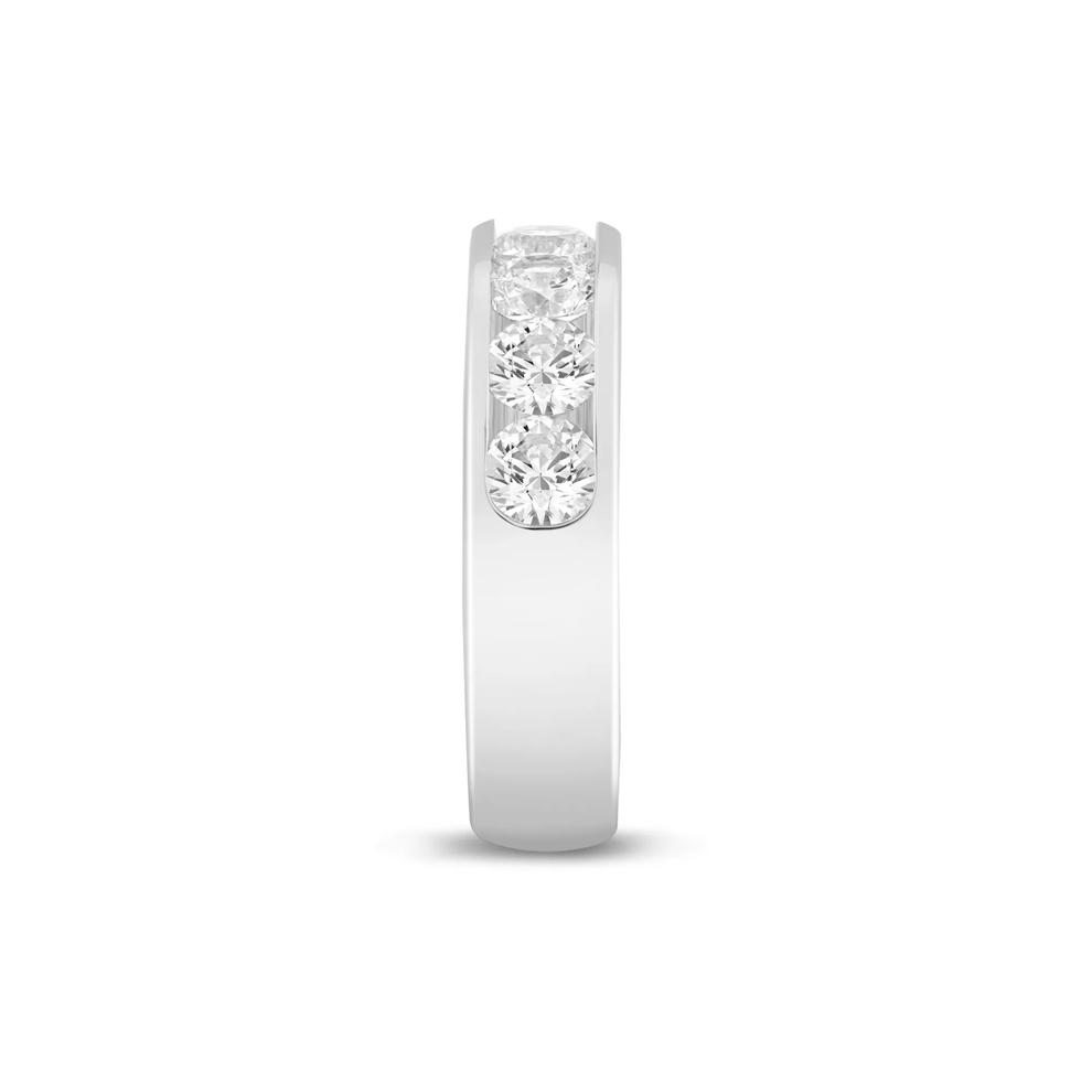 Lab Grown Diamond Channel-Set Band in 14K White Gold (2 ct. tw.) – Image 3 of 3