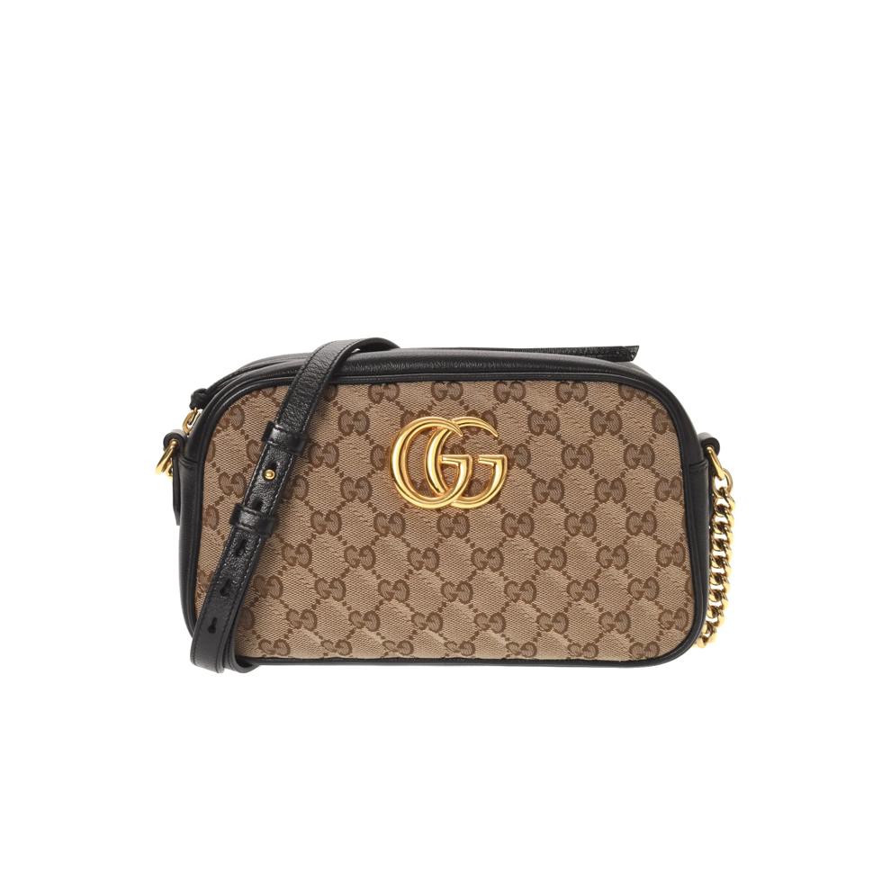 Pre-Owned Gucci GG Marmont Crossbody Shoulder Bag – Image 1 of 9