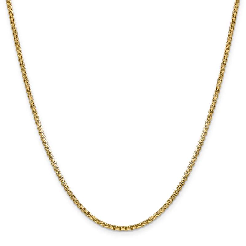 Box Chain in 14K Yellow Gold, 24&quot; – Image 1 of 2