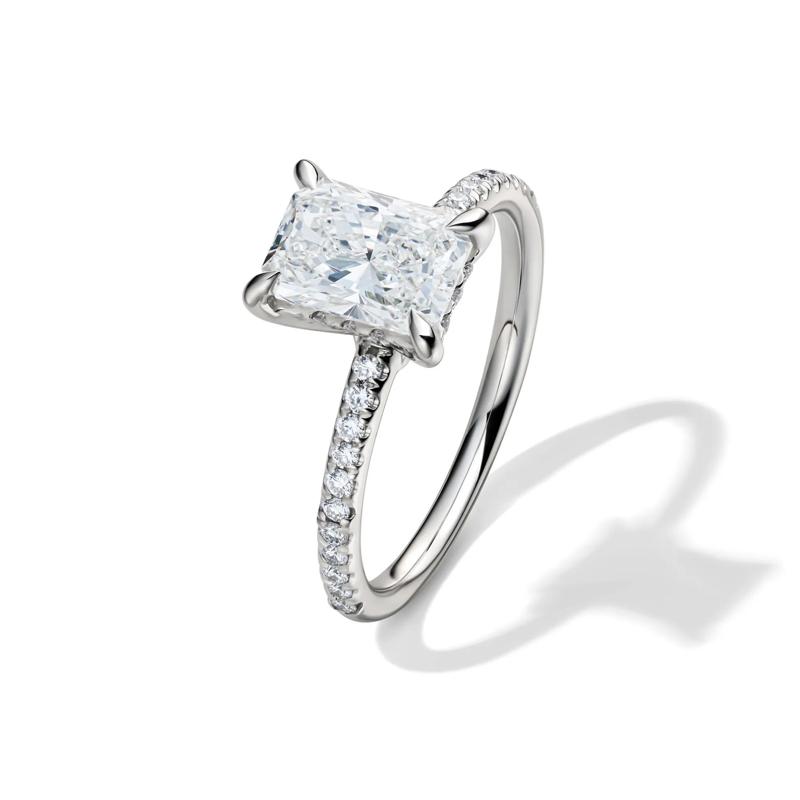 Karina Lab Grown Diamond Engagement Ring in 14K White Gold &#40;1 3/4 ct. tw.&#41; – Image 4 of 6