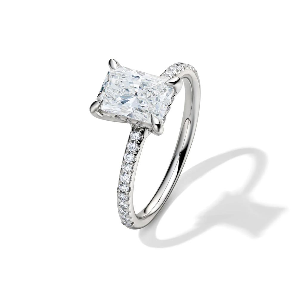 Karina Lab Grown Diamond Engagement Ring in 14K White Gold (1 3/4 ct. tw.) – Image 4 of 5