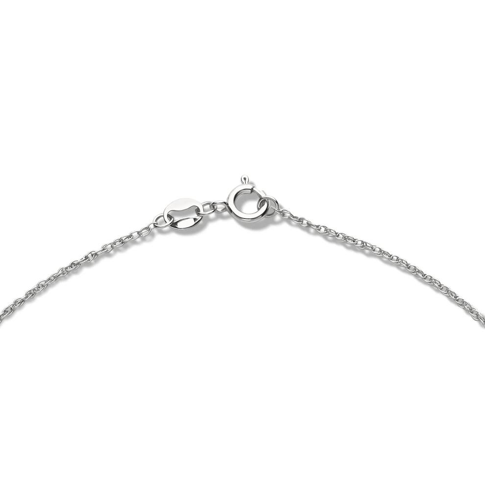 Diamond Elephant Necklace in Sterling Silver – Image 2 of 4
