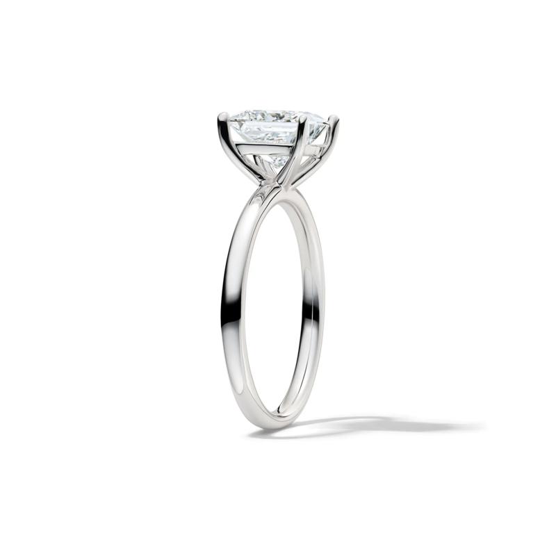 Lab Grown Diamond Princess-Cut Solitaire Engagement Ring in 14K White Gold &#40;2 ct.&#41; – Image 3 of 4