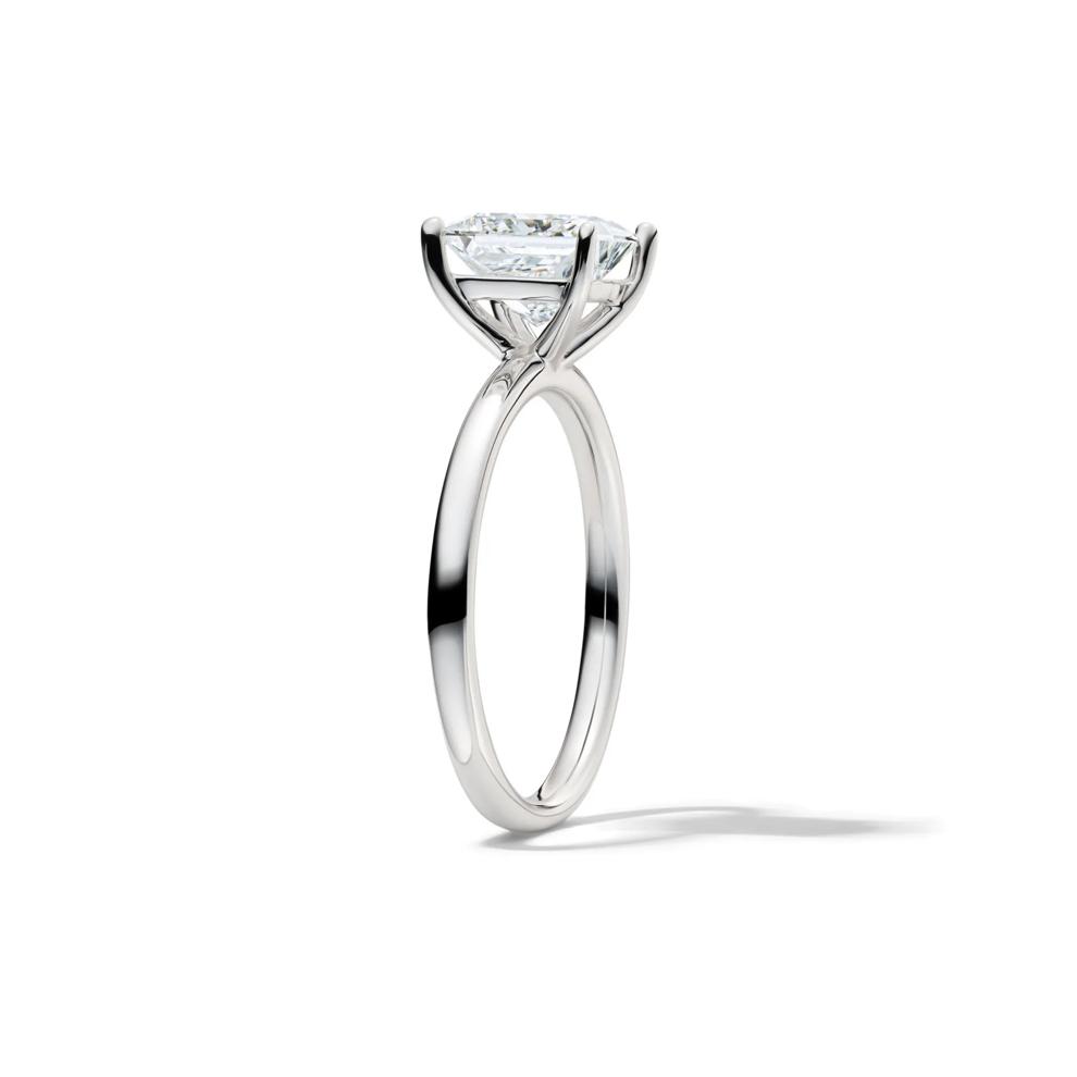 Lab Grown Diamond Princess-Cut Solitaire Engagement Ring in 14K White Gold (2 ct.) – Image 3 of 4