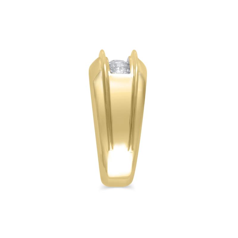 Men&#39;s Diamond Five-Stone Ring in 14K Yellow Gold &#40;1 ct. tw.&#41; – Image 3 of 3