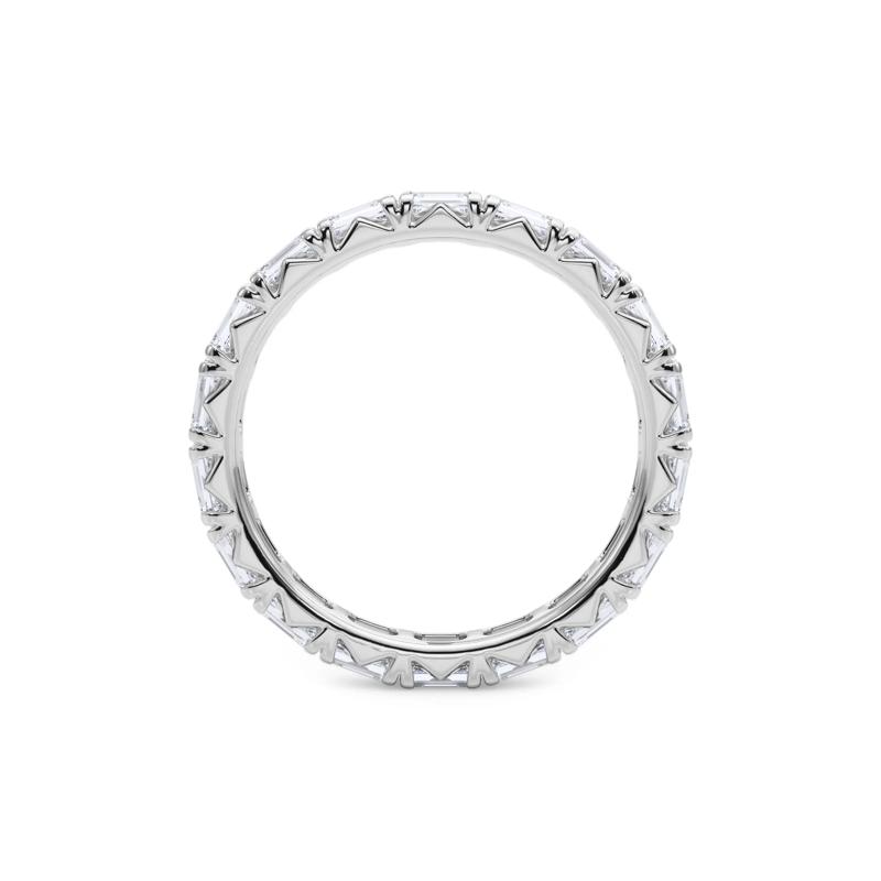 Emerald-Cut Eternity Band in 14K White Gold &#40;2 1/7 ct. tw.&#41; – Image 2 of 4