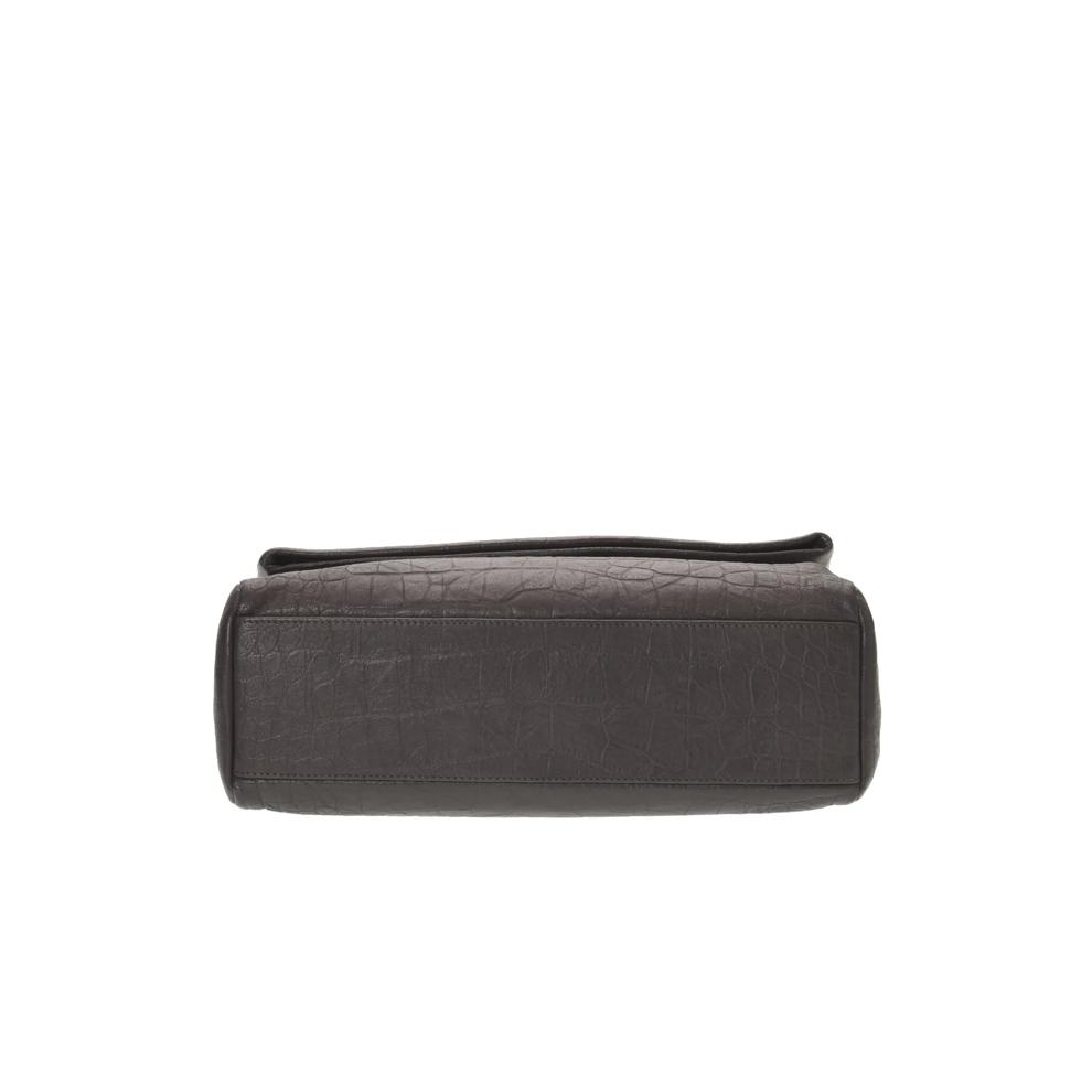 Pre-Owned YSL West Hollywood Monogram Fold-Over Crossbody – Image 4 of 8