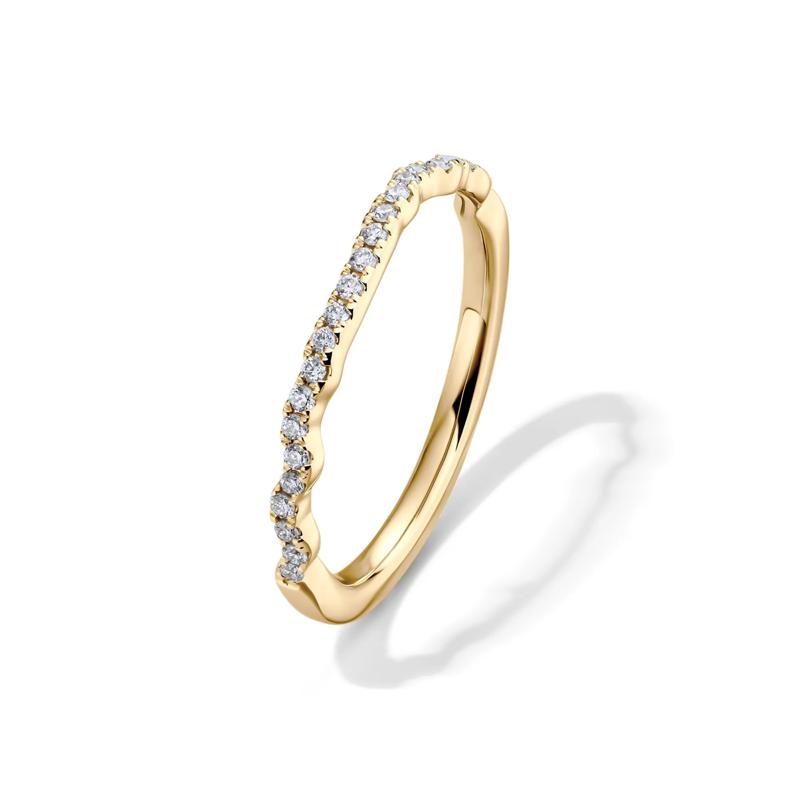 Alice Lab Grown Diamond Bridal Set in 14K Yellow Gold &#40;1 3/8 ct. tw.&#41; – Image 6 of 6