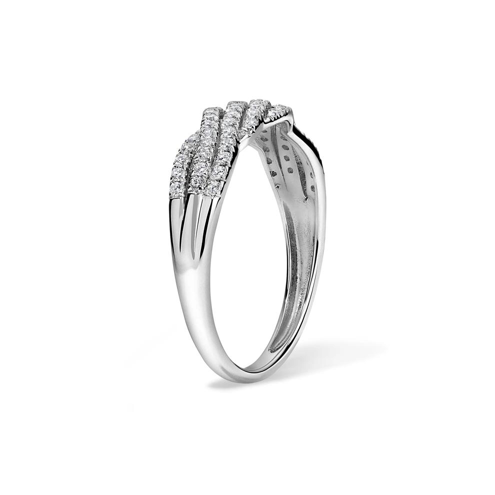 Diamond Ring in Sterling Silver (1/3 ct. tw.) – Image 2 of 4
