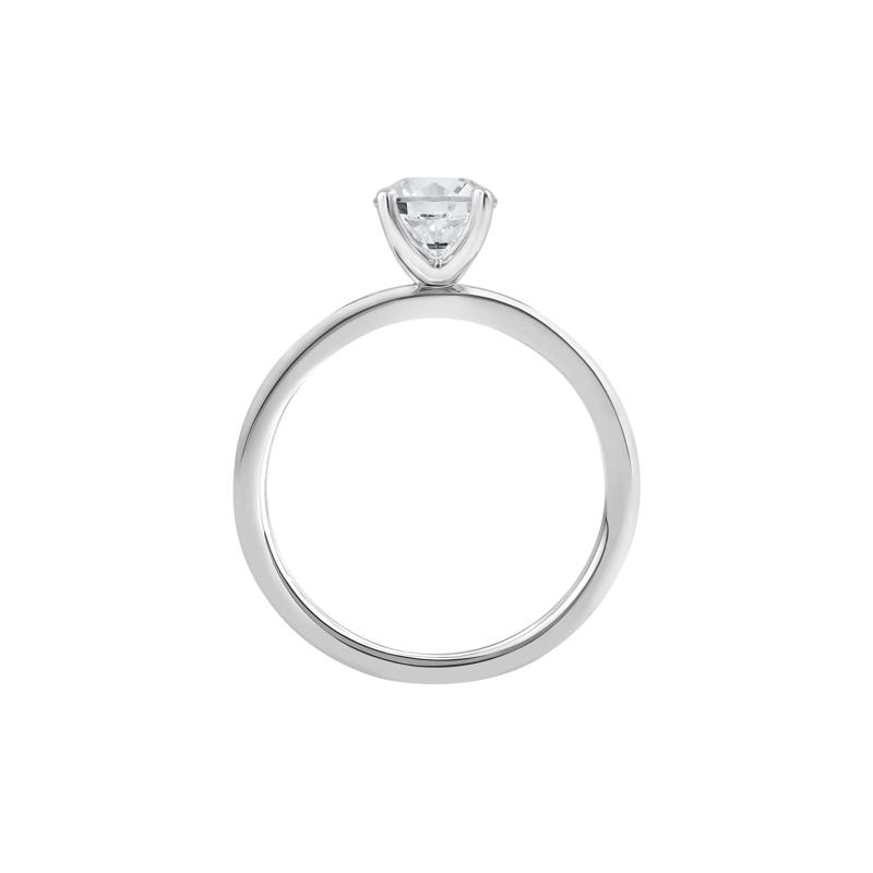 Diamond Round Solitaire Engagement Ring in 14K White Gold &#40;1 ct.&#41; – Image 2 of 5