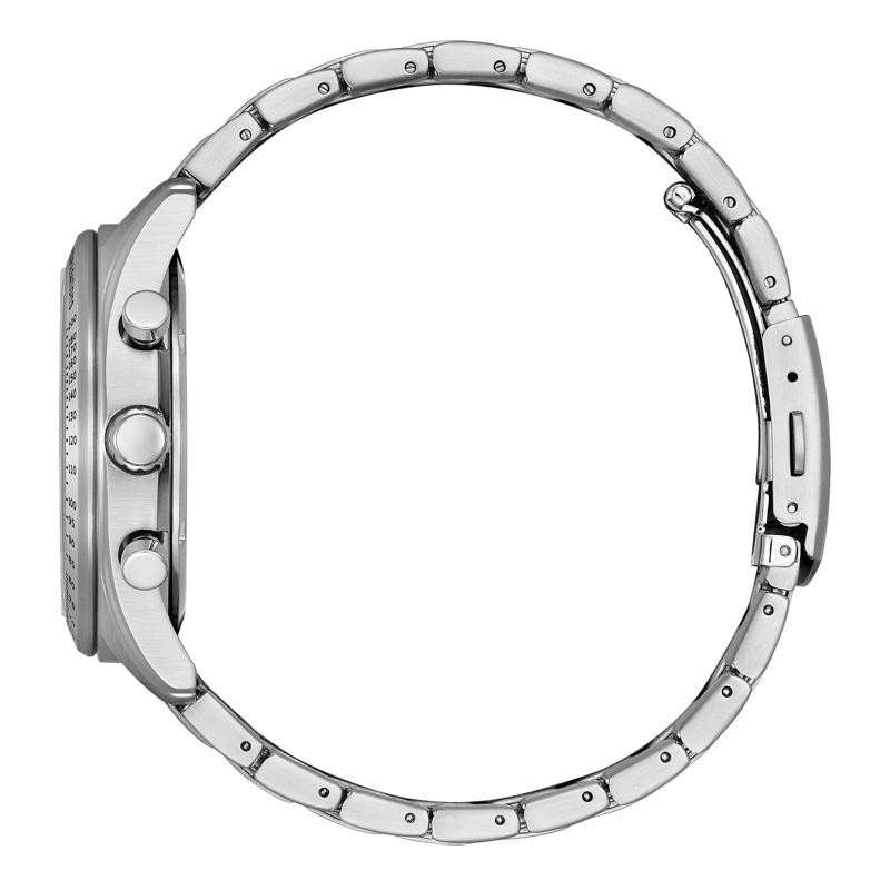 Men&#39;s Chronograph Watch in Stainless Steel, 43MM – Image 2 of 3