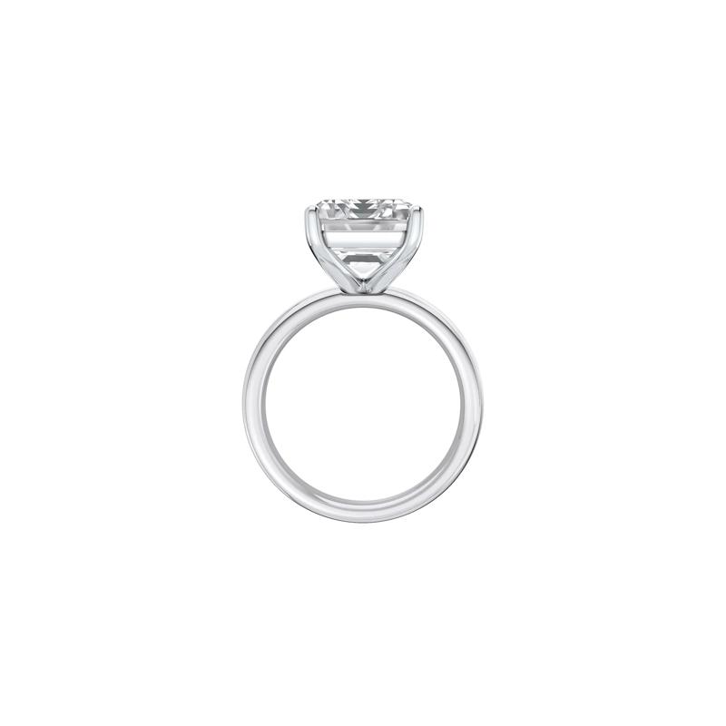Lab Grown Diamond Emerald-Cut Solitaire Ring in 14K White Gold &#40;8 ct.&#41; – Image 2 of 4