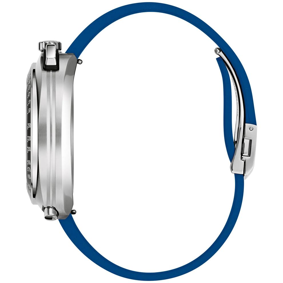 Men's Shelby Watch With a Blue Rubber Strap – Image 2 of 4