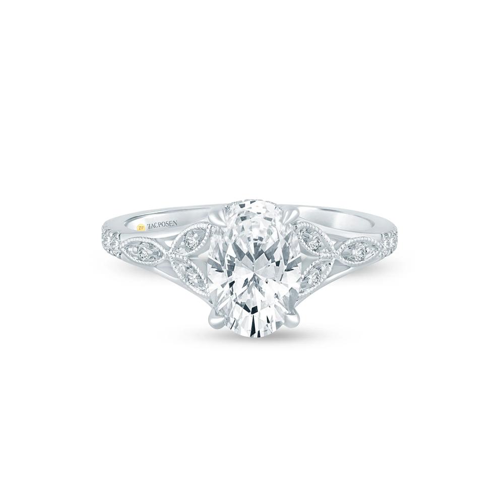 Ciara Lab Grown Diamond Engagement Ring in 14K White Gold (1 3/4 ct. tw.) – Image 1 of 3