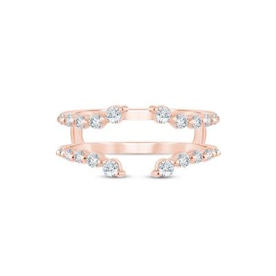 Lab Grown Diamond Open RIng Insert in 14K Rose Gold (3/8 ct. tw.)