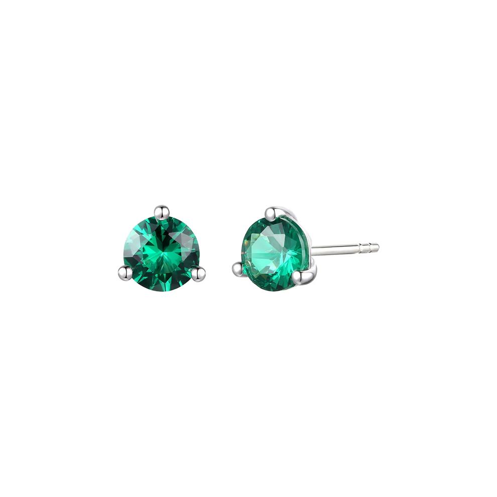 Gemstone Stud Earrings in 10K Gold – Image 1 of 1
