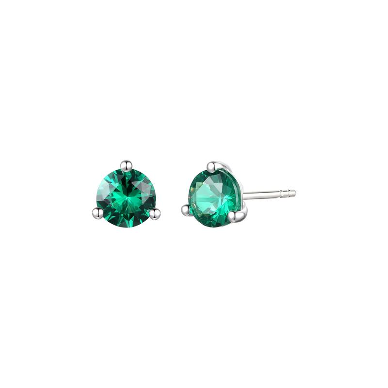 Gemstone Stud Earrings in 10K Gold – Image 1 of 2