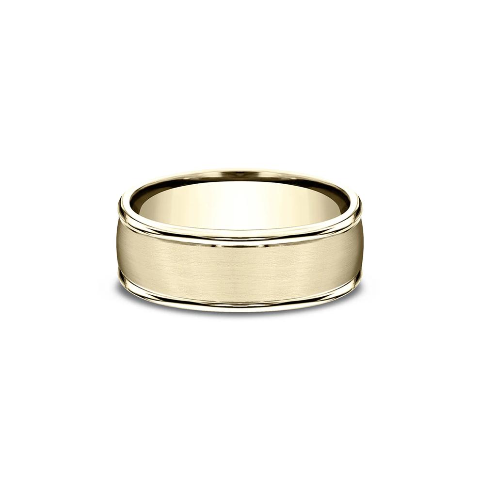 Men's Band in 10K Yellow Gold, 8MM – Image 1 of 3