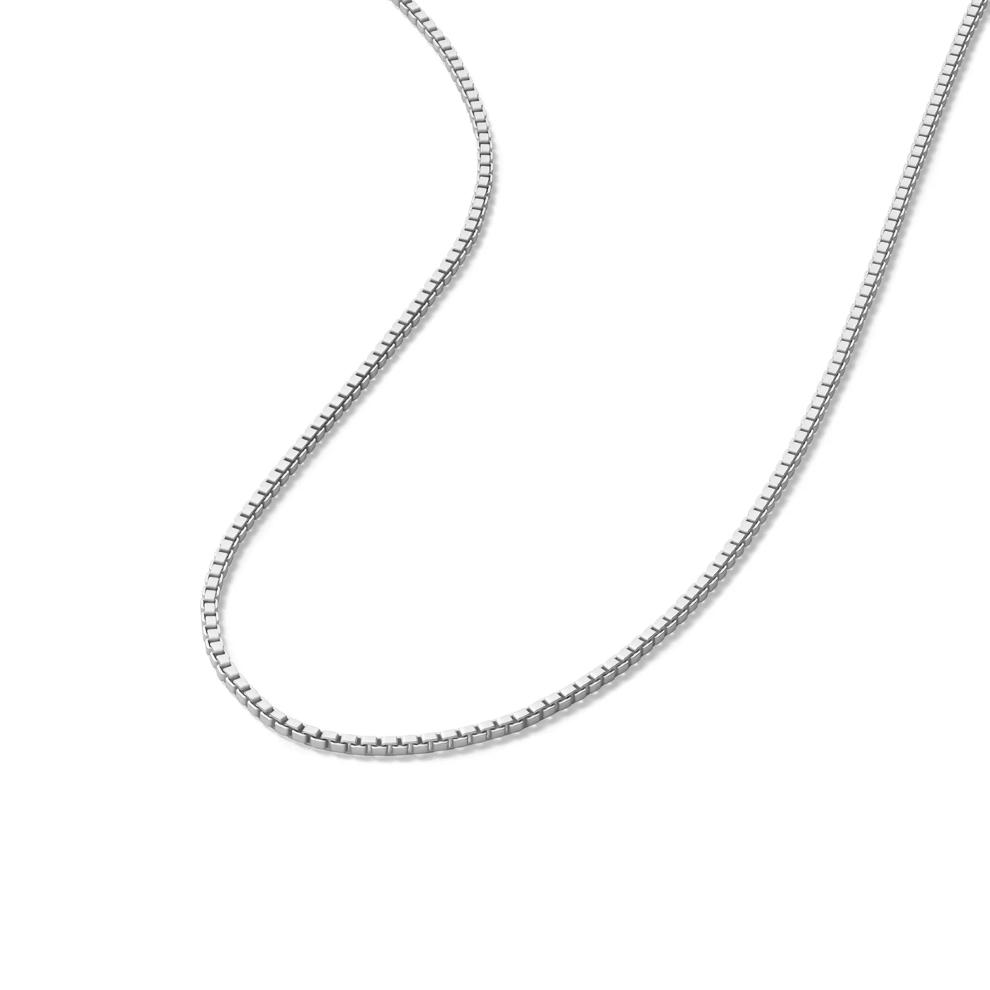 Box Chain in Sterling Silver, 20" – Image 4 of 5