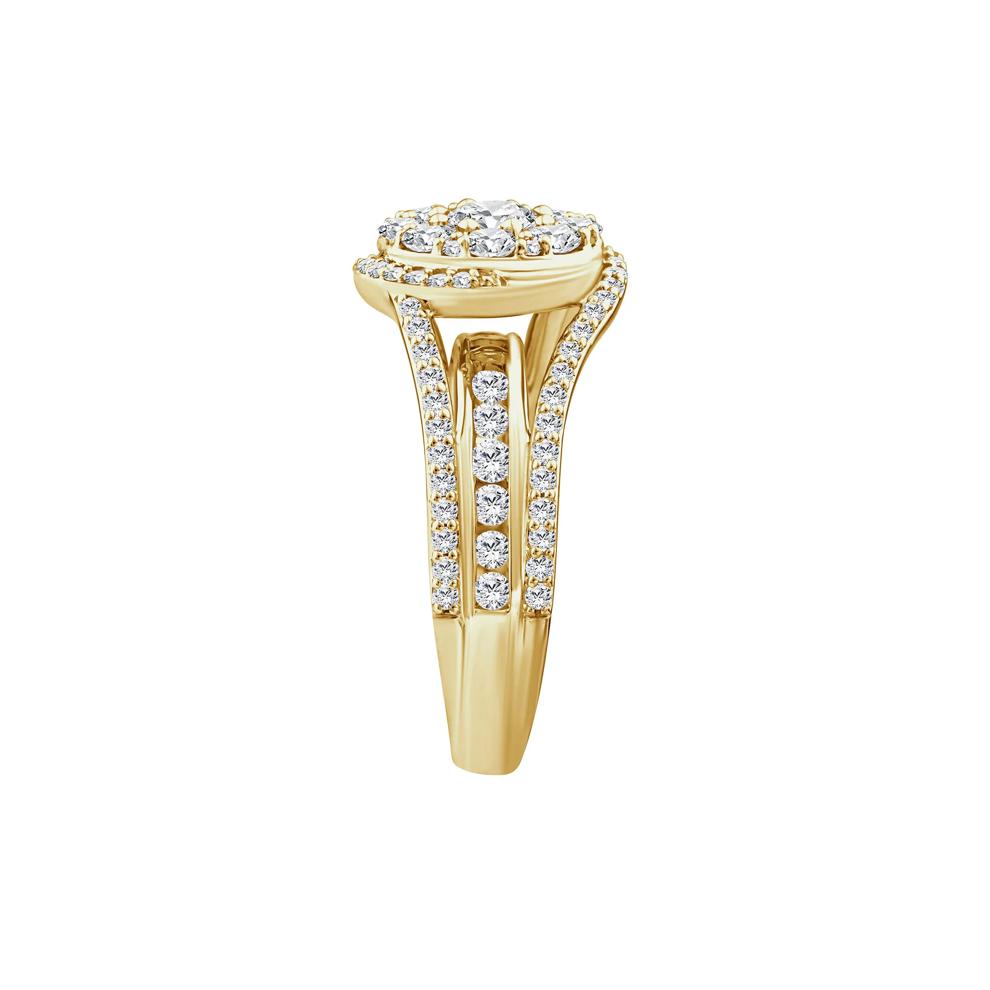 Diamond Composite Engagement Ring in 10K Yellow Gold (1 3/4 ct. tw.) – Image 3 of 3