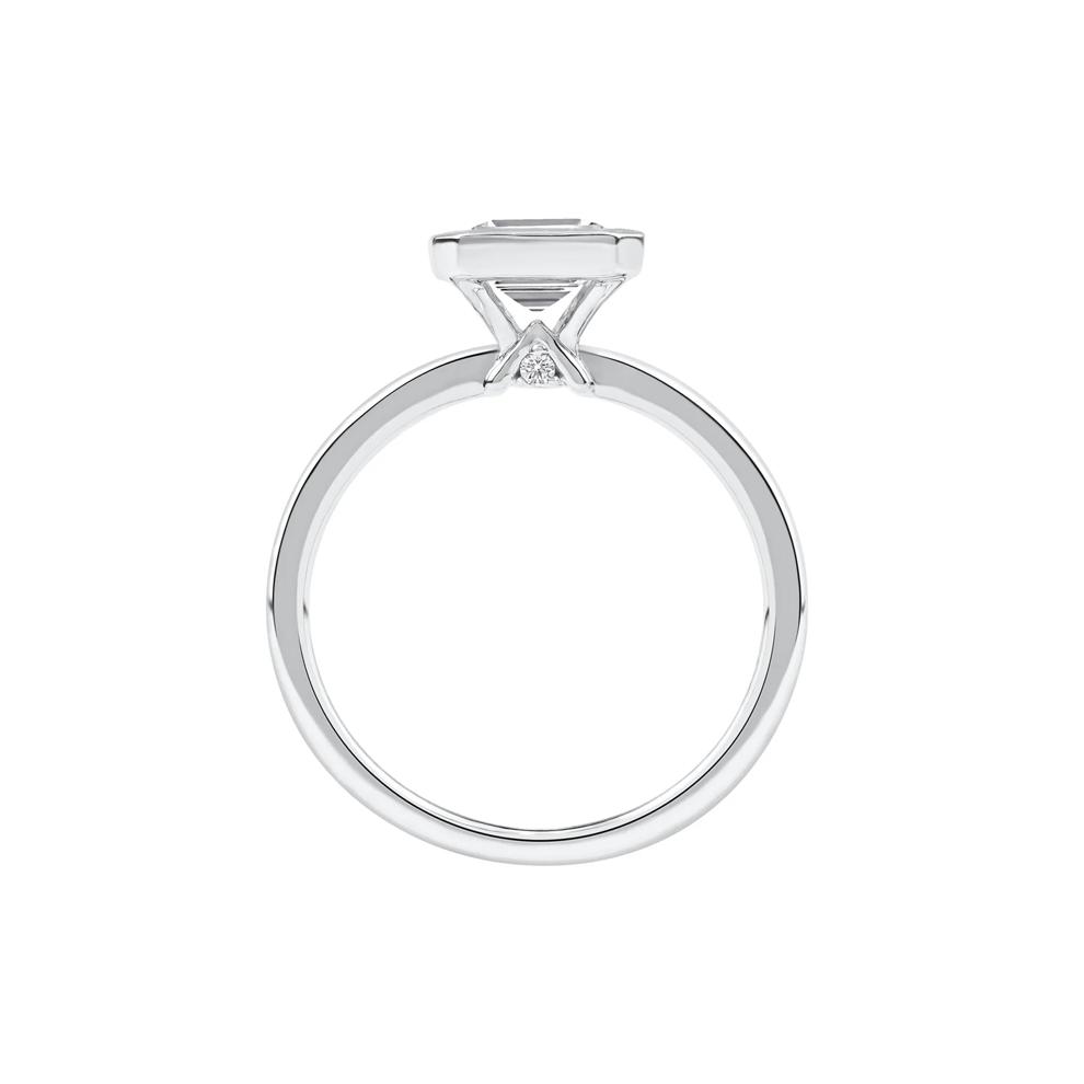 Kira Lab Grown Diamond Emerald-Cut Engagement Ring in 14K White Gold (2 1/2 ct. tw.) – Image 2 of 5