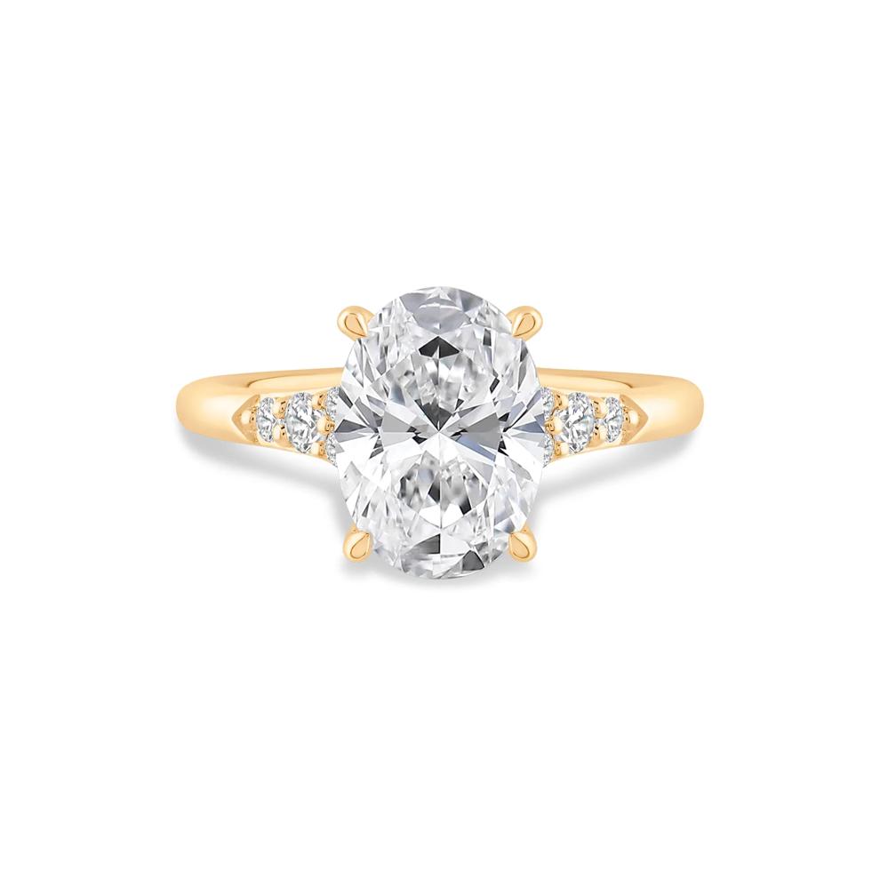 Lab Grown Diamond Engagement Ring in 14K Yellow Gold (2 3/4 ct. tw) – Image 1 of 4