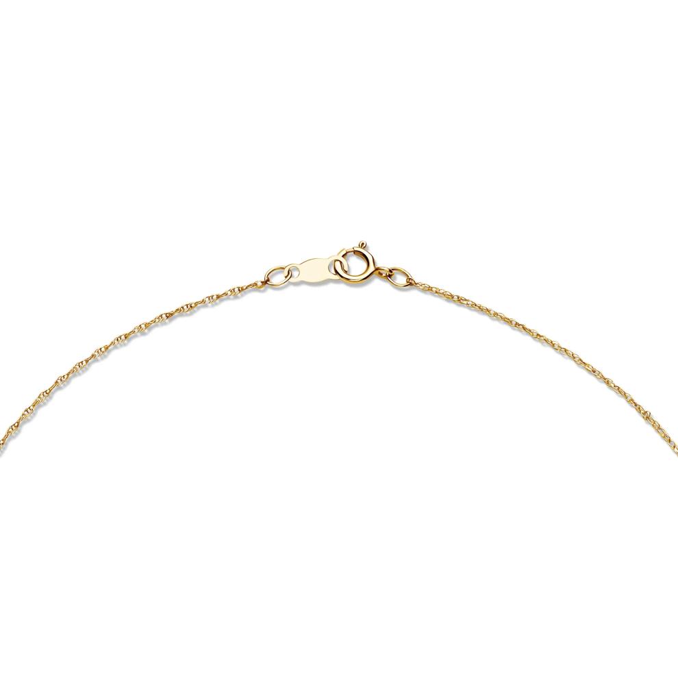 Lab Grown Diamond Solitaire Pendant in 14K Yellow Gold (1/2 ct.)  – Image 3 of 4