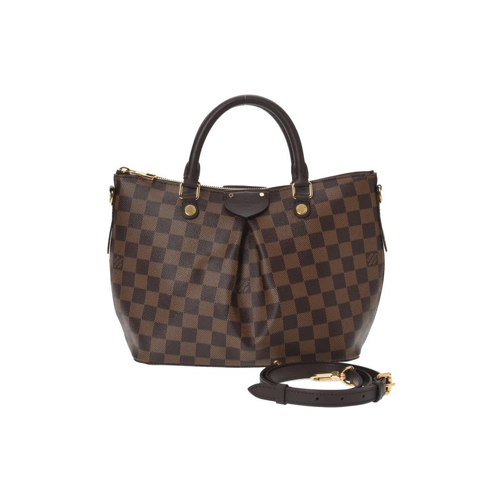 Pre-Owned Louis Vuitton Siena PM Damier Ebene Tote – Image 1 of 8