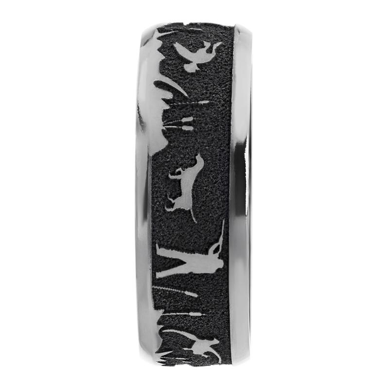 Men&#39;s Duck Hunt Band in Titanium and Cocobolo Hardwood, 8MM – Image 3 of 3