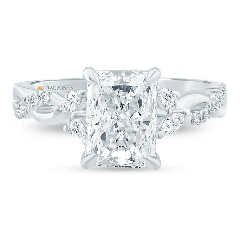 Hannah Lab Grown Diamond Engagement Ring in 14K White Gold &#40;2 1/4 ct. tw.&#41; – Image 1 of 3