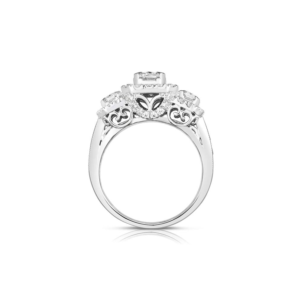 2 ct. tw. Diamond Engagement Ring in 14K White Gold – Image 2 of 3