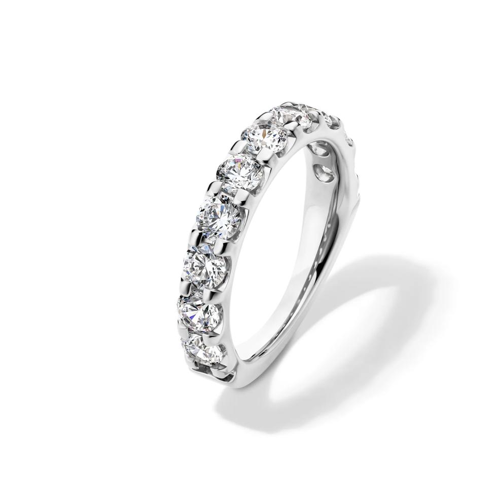 Lab Grown Diamond Wedding Band in Platinum (2 ct. tw.) – Image 4 of 4