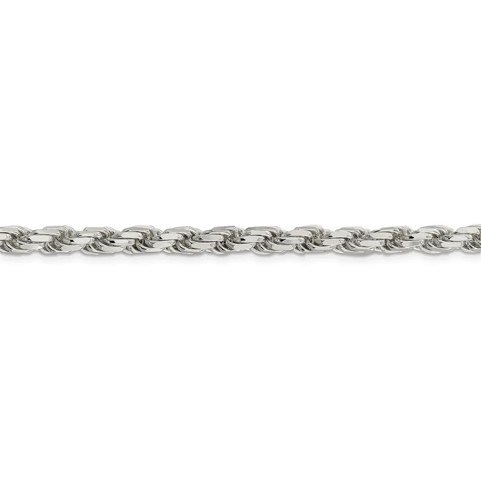 Rope Chain in Sterling Silver, 24" – Image 2 of 3