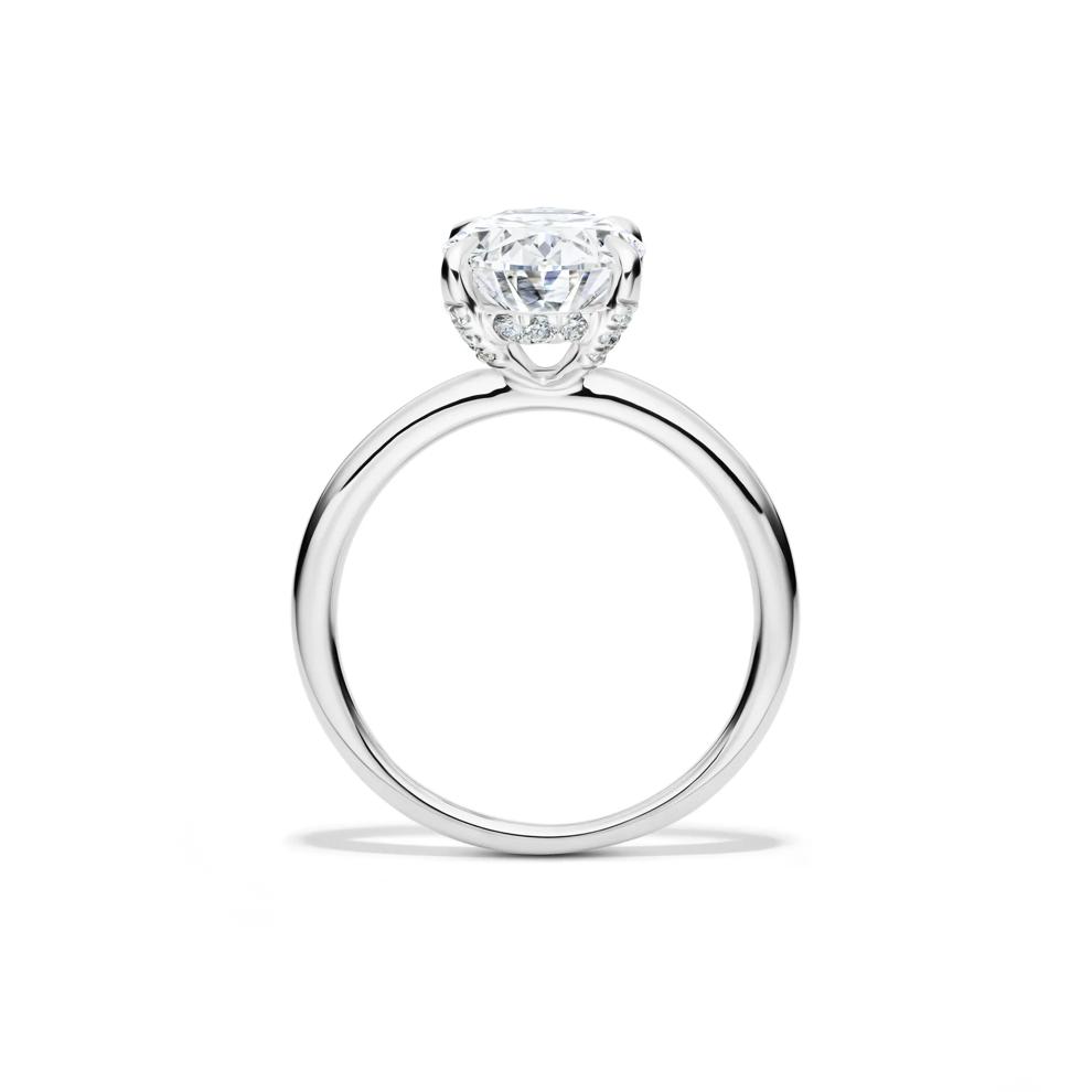 Bennett Lab Grown Diamond Engagement Ring in 14K White Gold (3 1/5 ct. tw.)  – Image 2 of 4